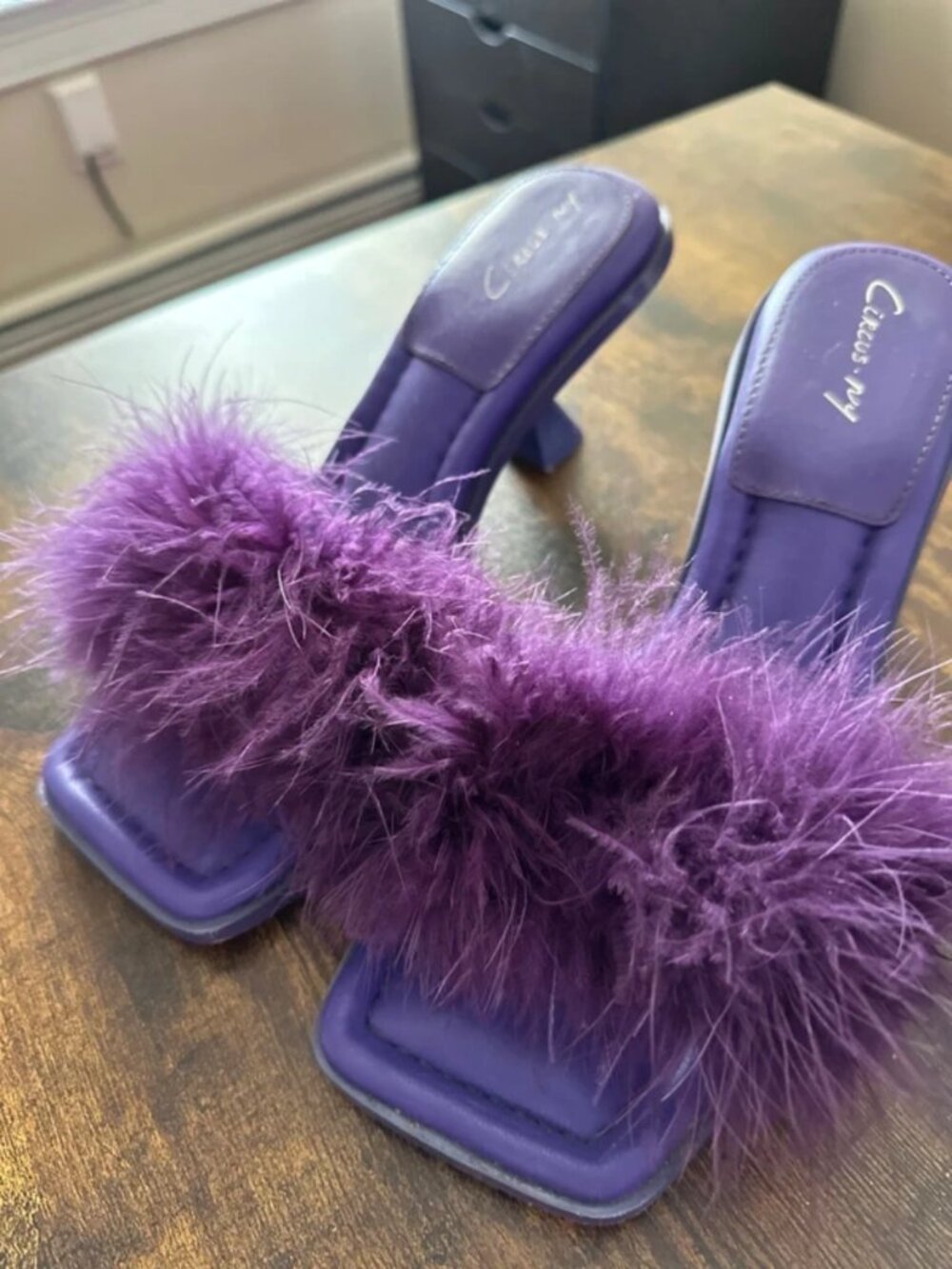 purple heels Cyrcus•NY